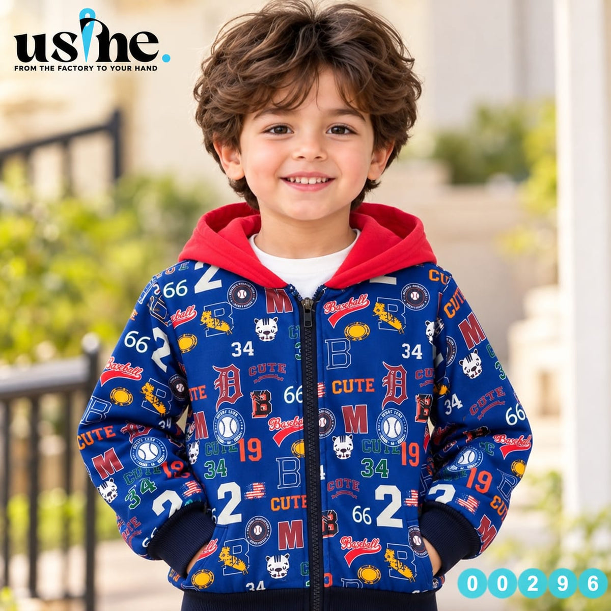 Kids' jackets, sizes