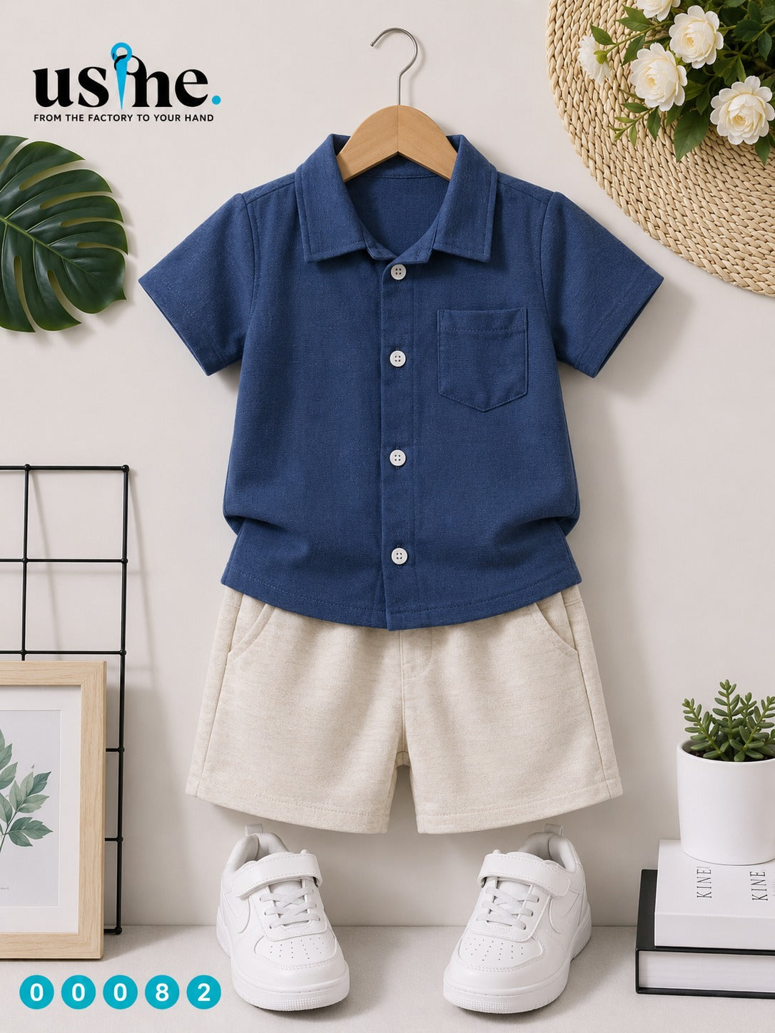 00082 Shirt and shorts