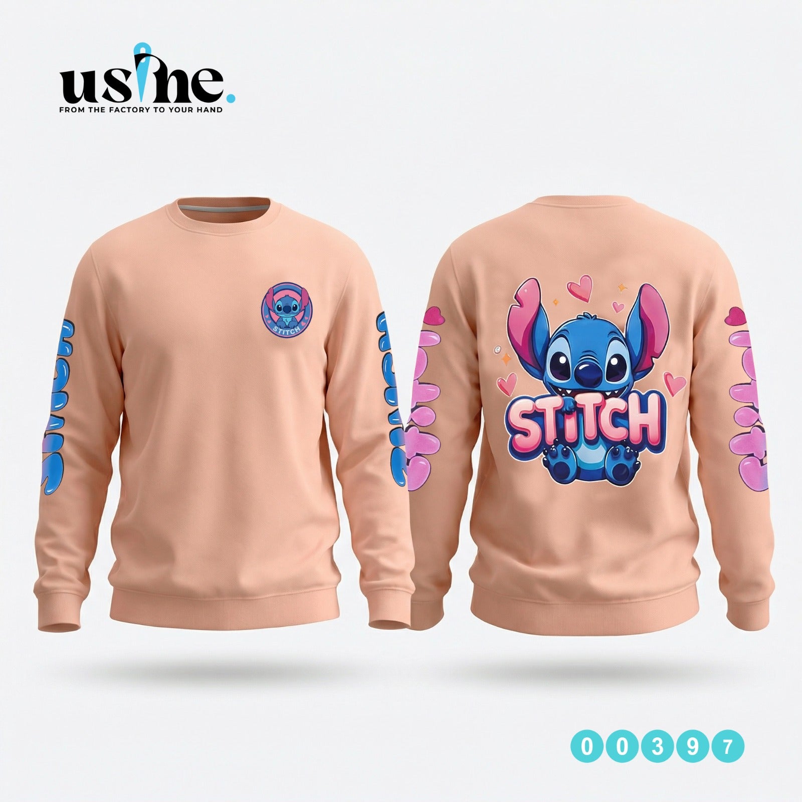00397 Kids' Stitch Sweatshirt