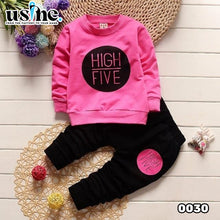 ملابس اطفال ولادي شتوي بنطلون وسويتشرت HiGH FiVE