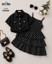 00094 دريس منقط و جاكيت Usine