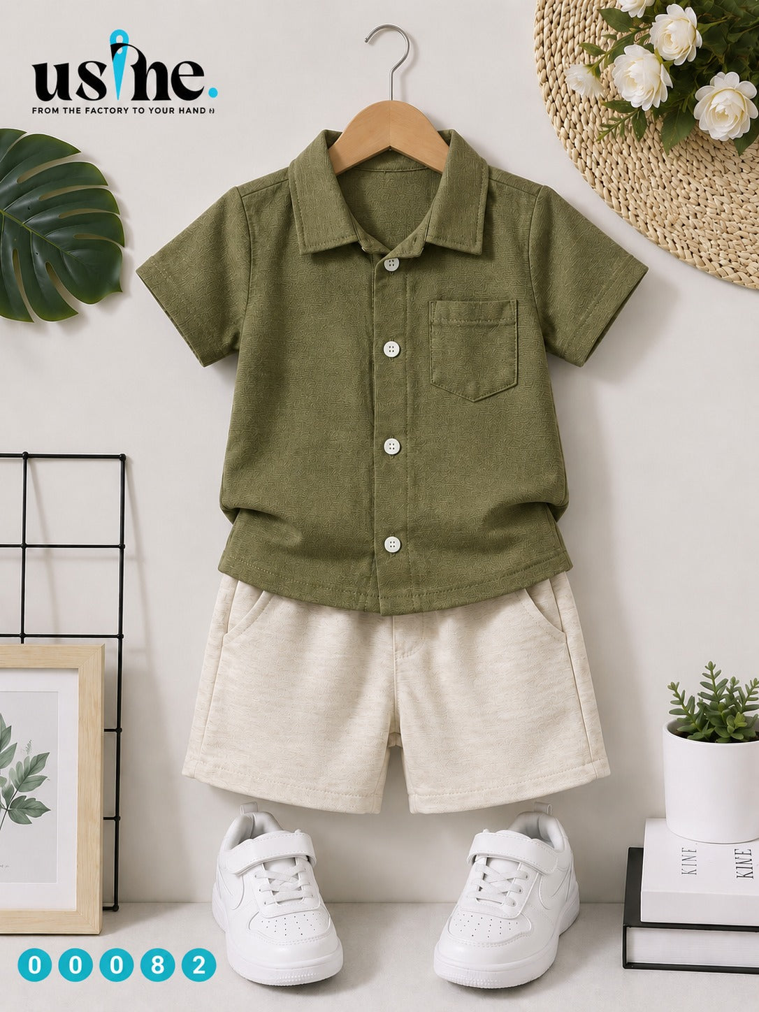 00082 Shirt and shorts