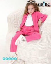 00386 Girls' two-piece suit