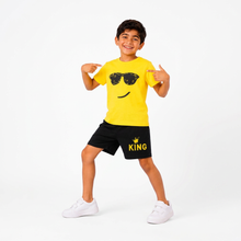 00067 Boys' Summer T-shirt and Shorts Set - Sunglasses Print