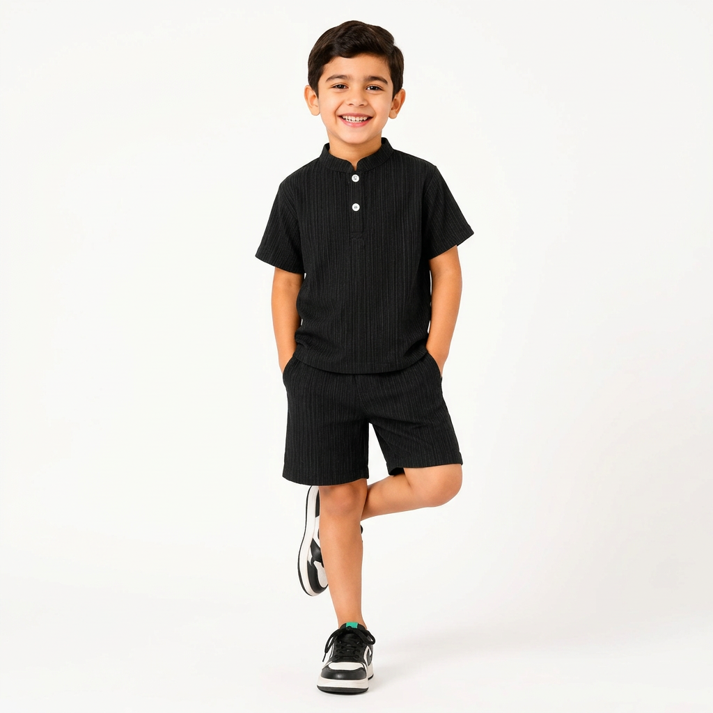 00051 I had t-shirts and shorts made for my children