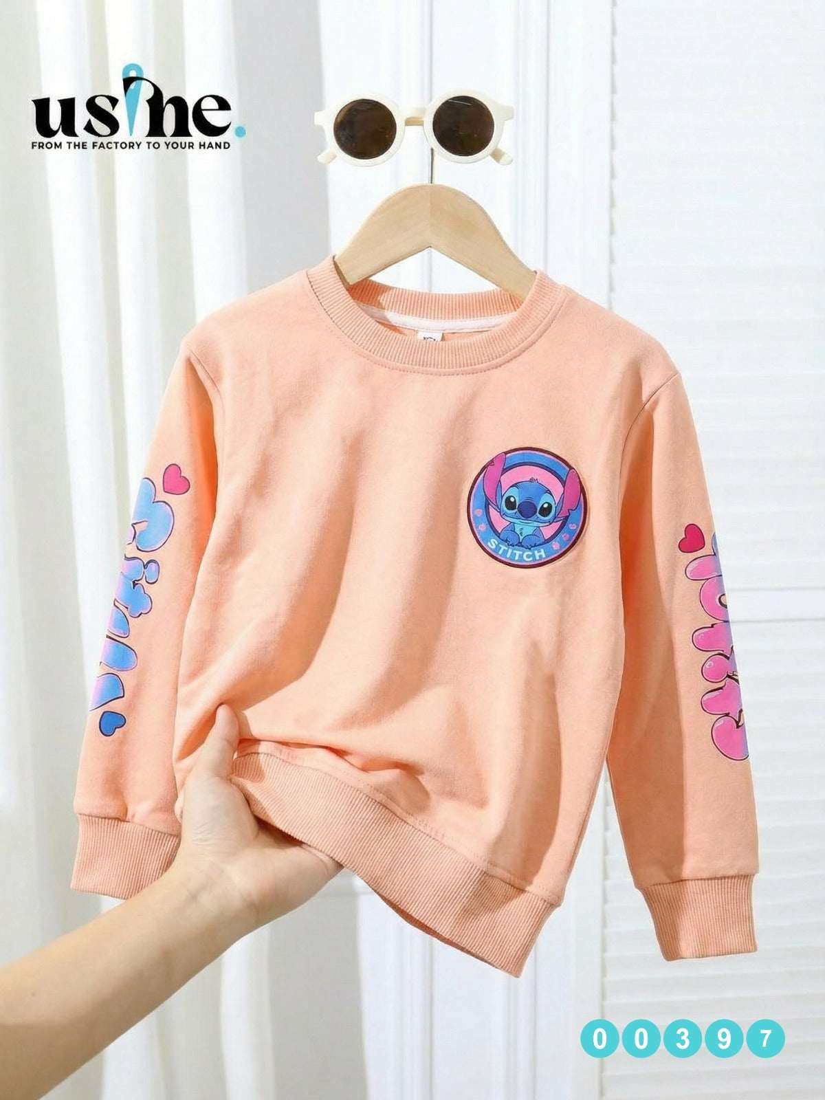 00397 Kids' Stitch Sweatshirt