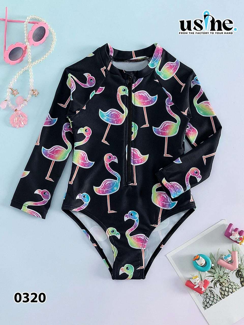 Girls' swimsuit duck 0320