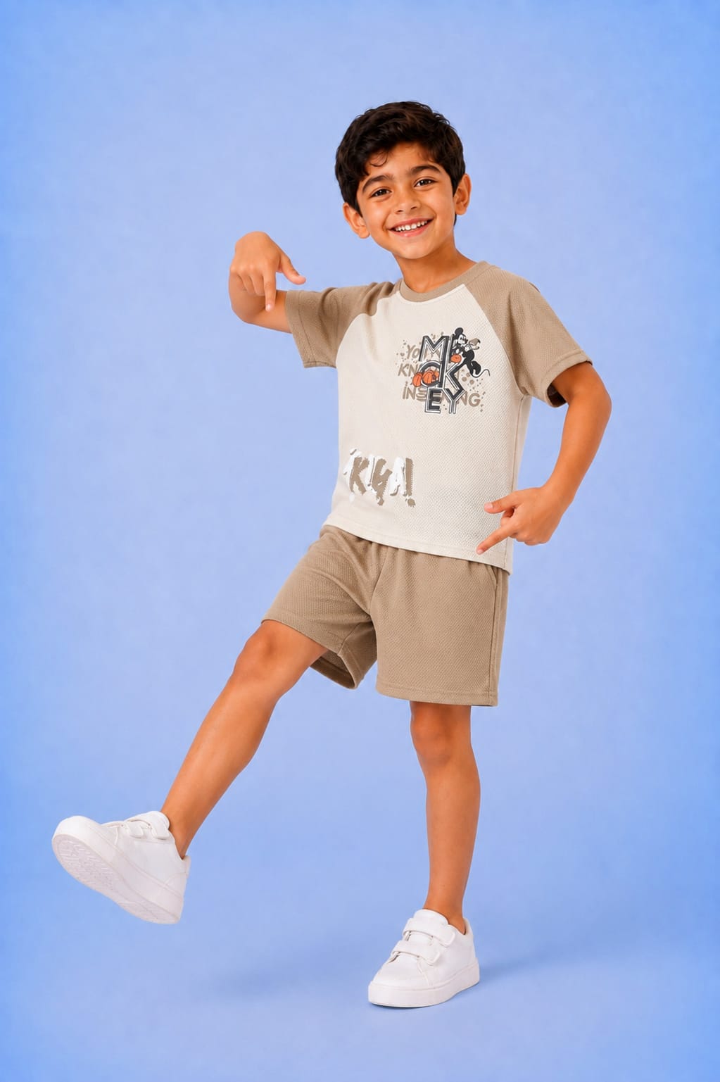 20051 Kids' two-piece set - T-shirt and shorts MICKEY