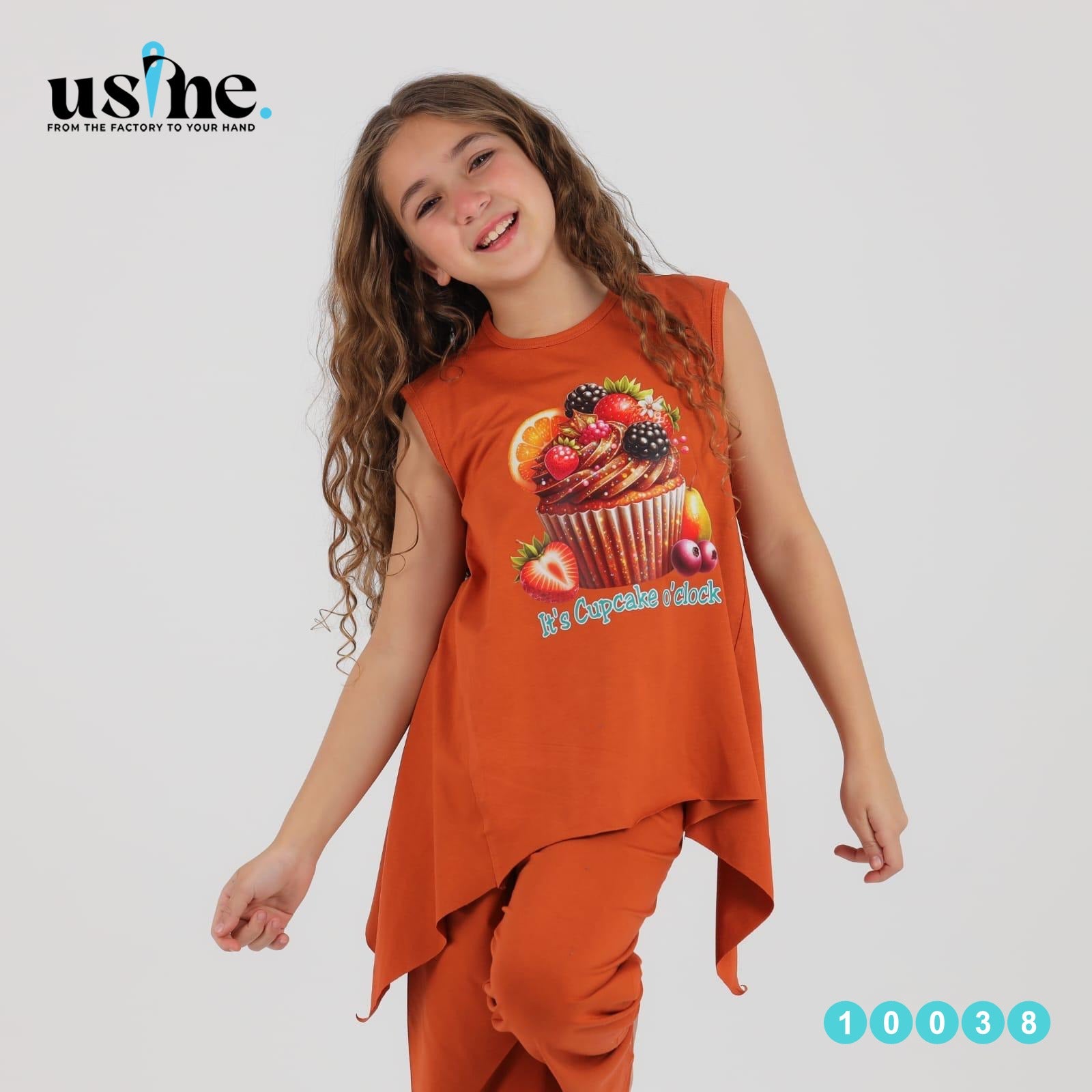 Girls' fruit pajamas