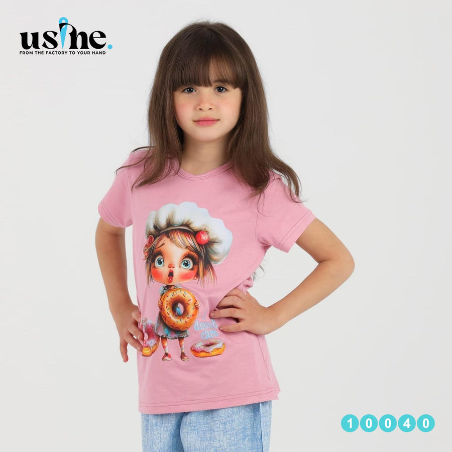 Girls' donut pajamas