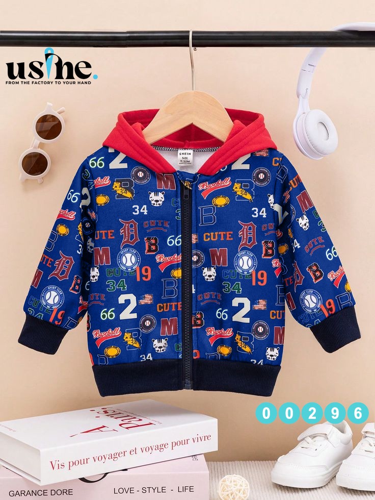 Kids' jackets, sizes