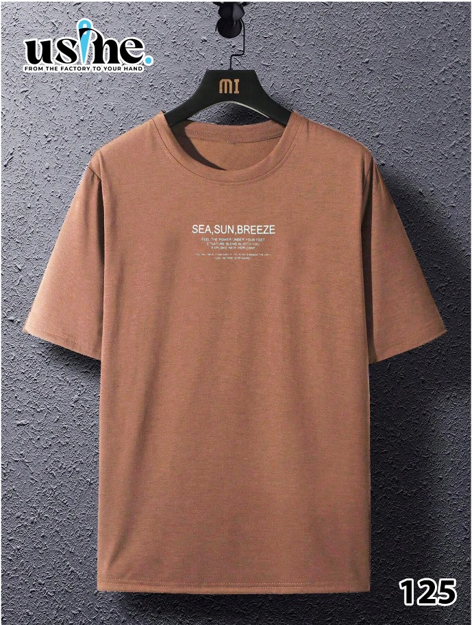 125 تيشرت رجالي صيفي SEA.SUN.BREEZE