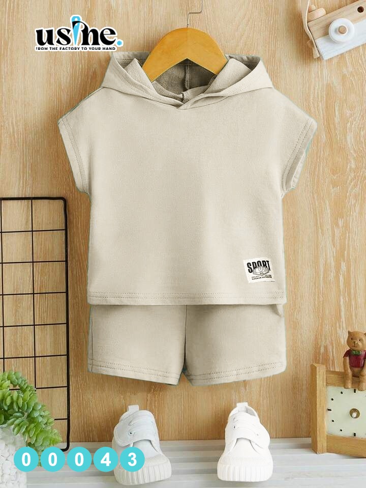 00043 سوت ولادي صيفي قطعتين SPORT