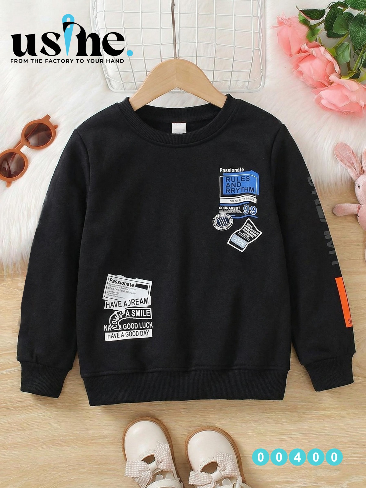 00400 سويتشيرت اطفالي Have A Good Day