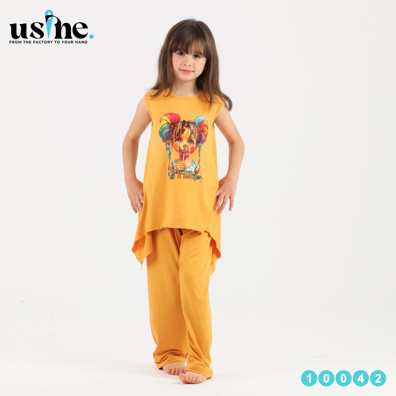 10042 بيجامه بناتي LOLLIPOP