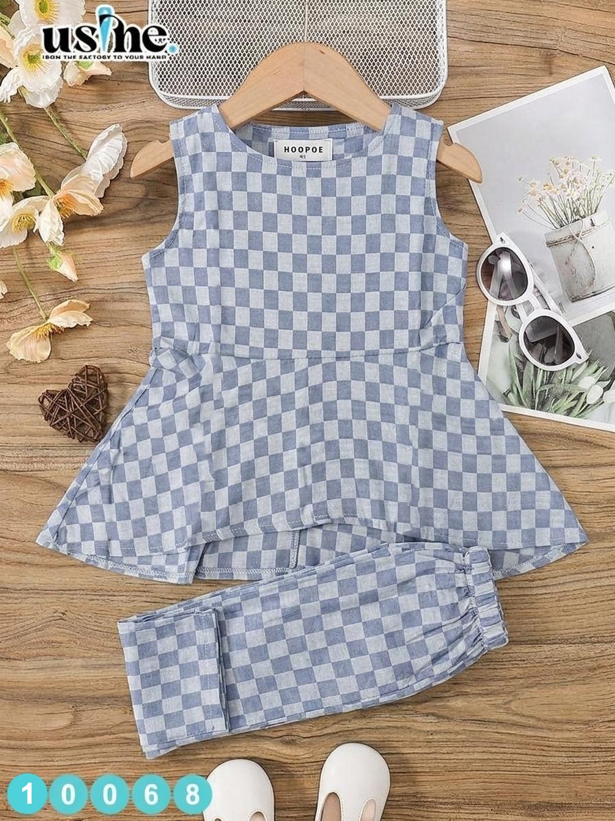 10068 سوت بناتي مربعات