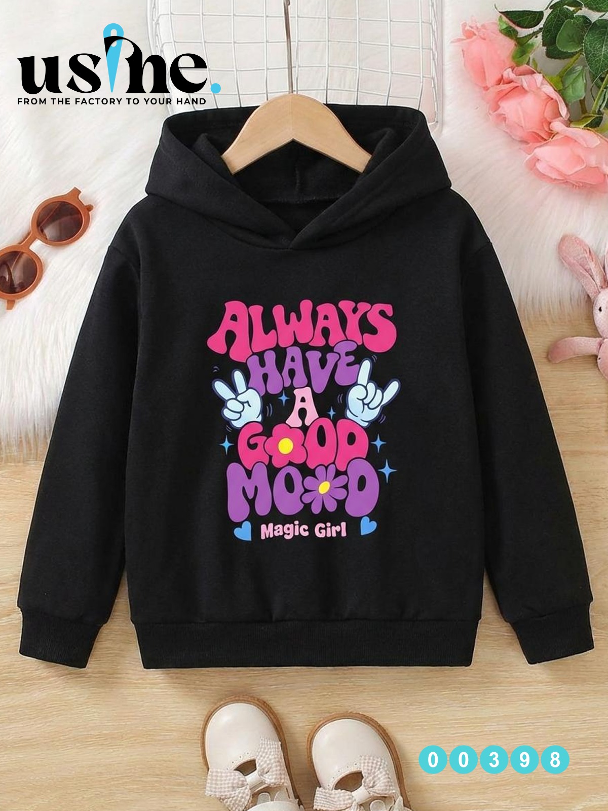 00398 سويتشيرت اطفالي MAGIC GIRL